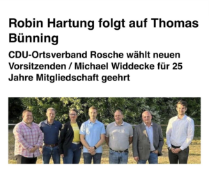 Jahreshauptversammlung 2025